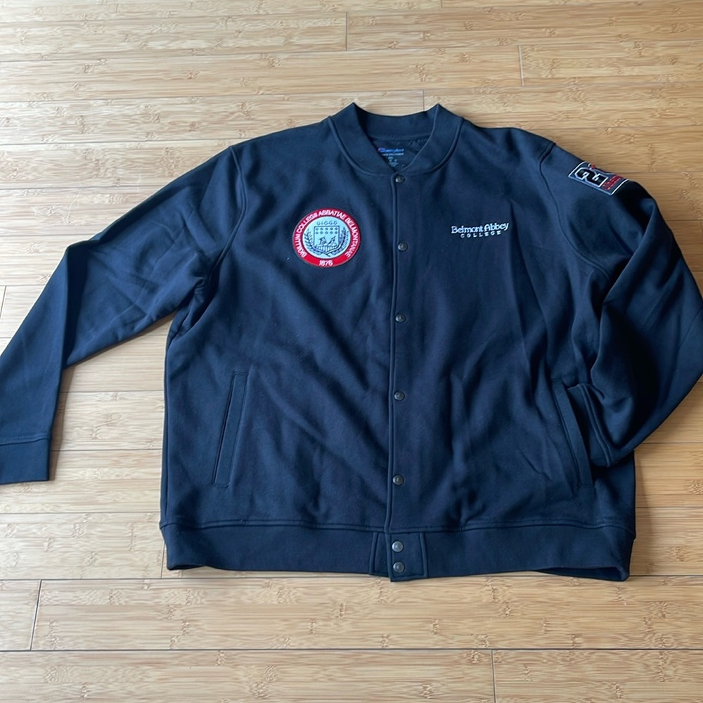Belmont Abbey College sports Bomber JACKET 2022 Champions Club 2XL Embroidered